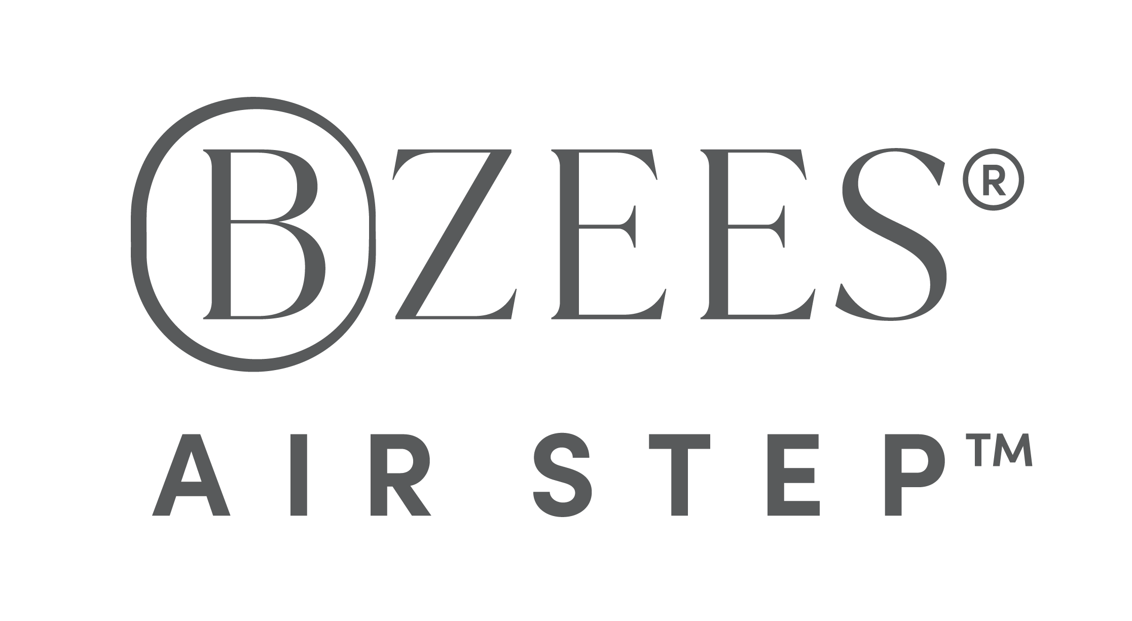 Bzees Air Step Gray Logo