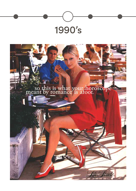 Lifestride Ad from the 1990's
