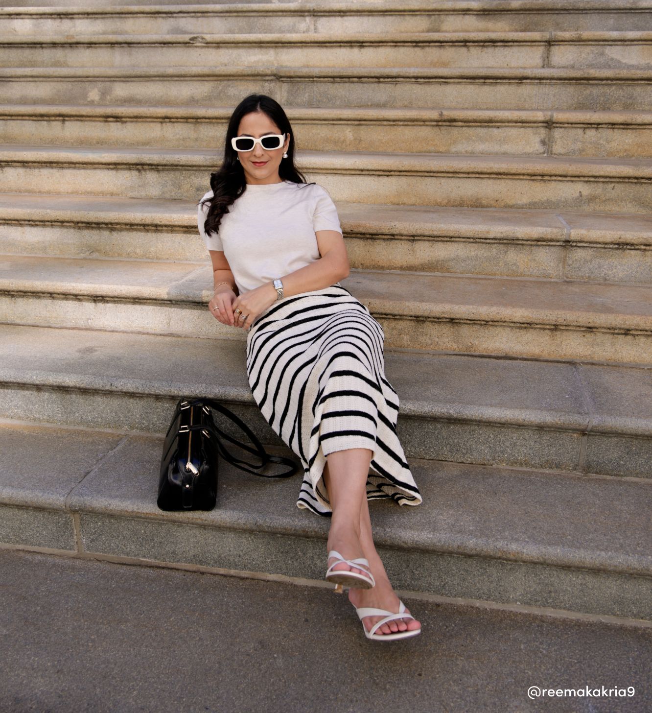 Navine in bone white