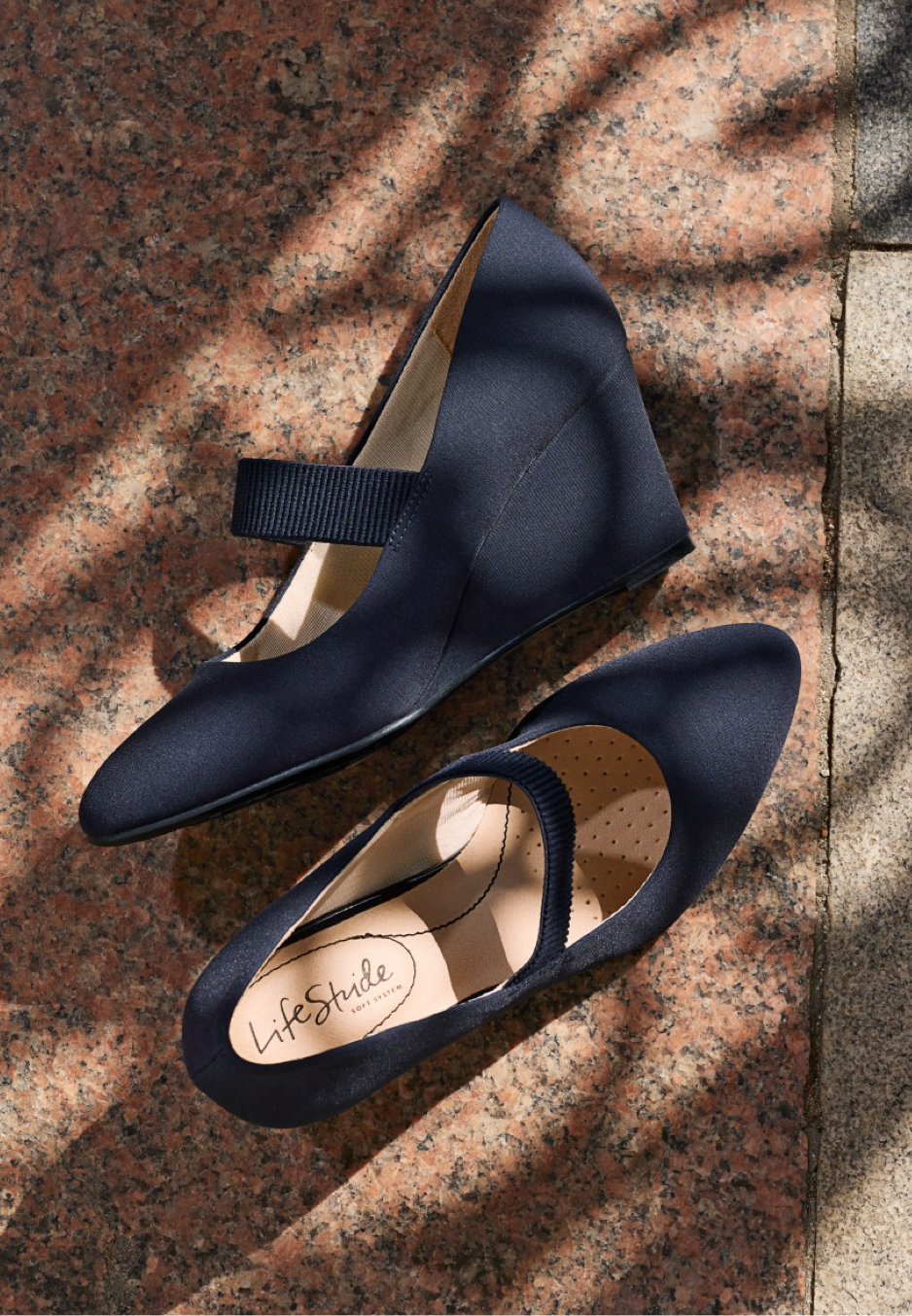 blue mary janes