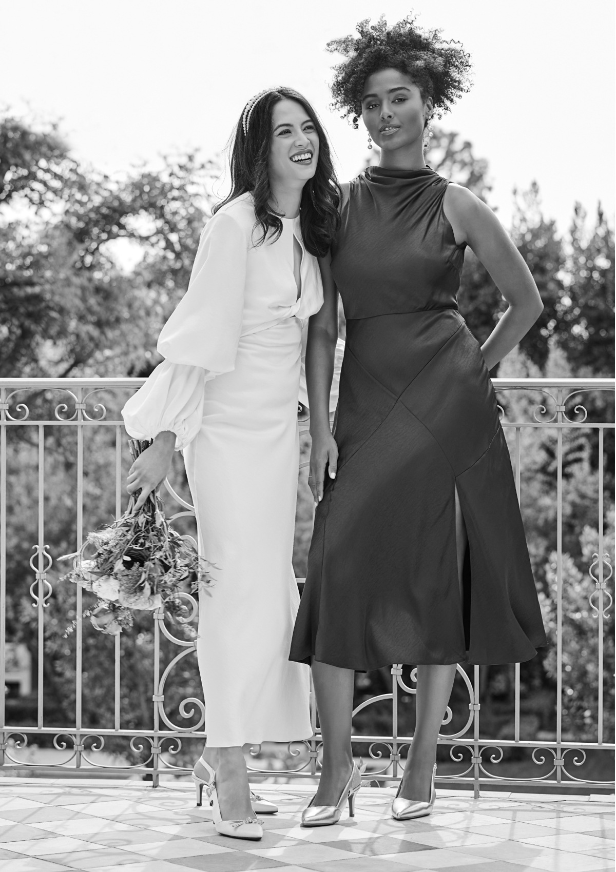 women in dress pumps