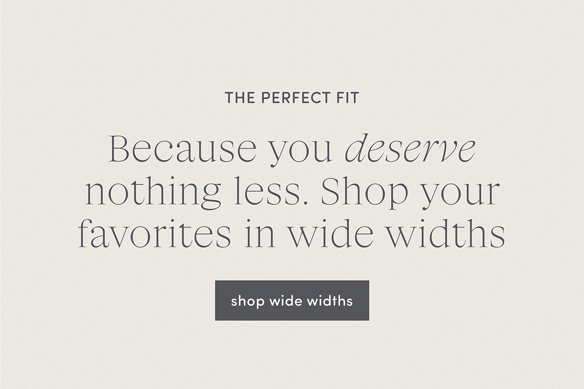 shop wide widths
