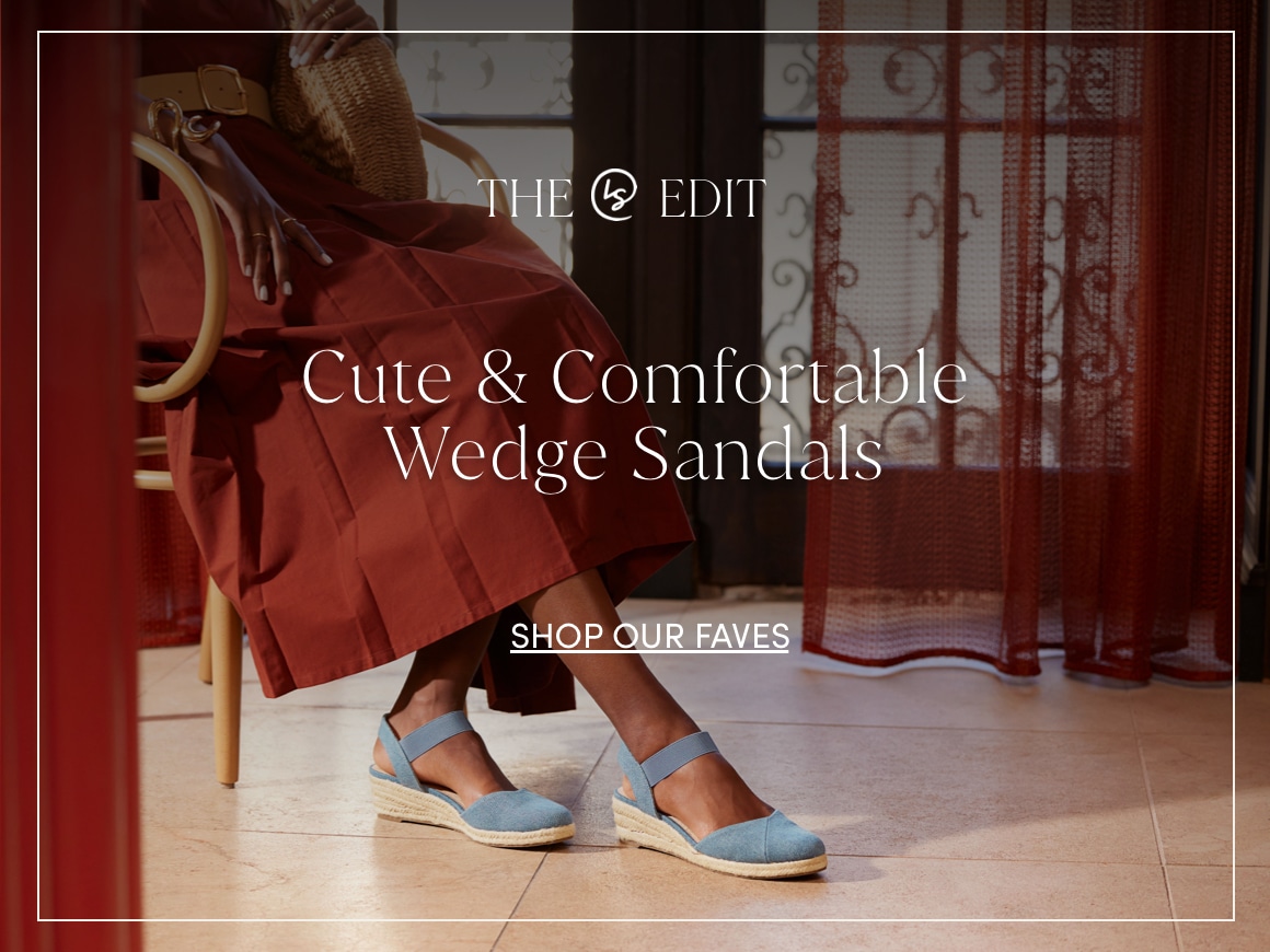 Cute & Comfortable Wedge Sandals: Shop Now