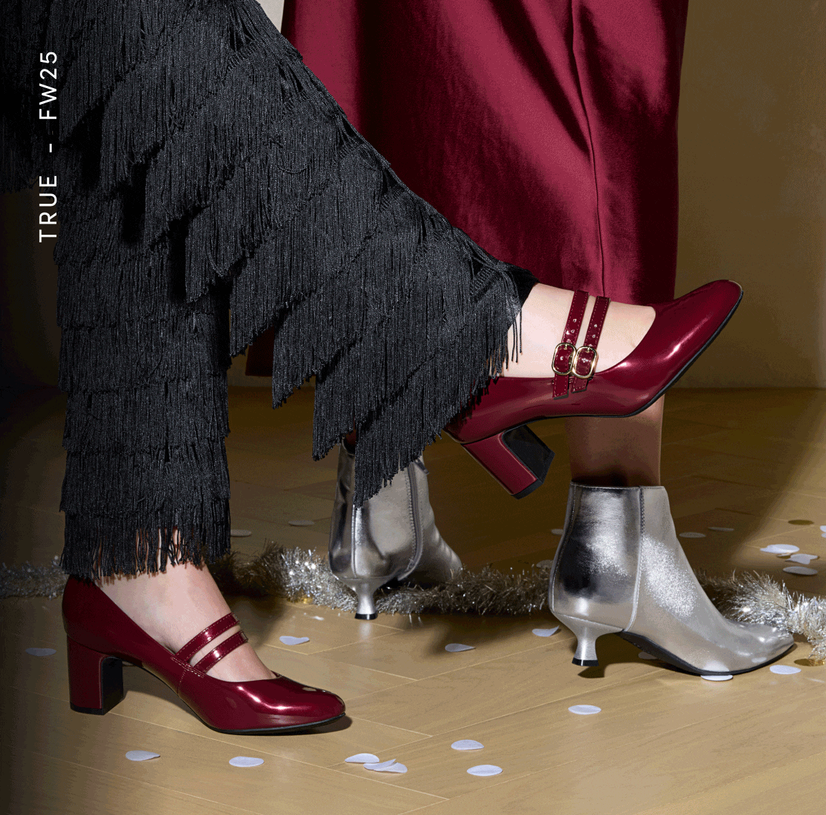 a gif of the Maya and True Lifestride heels