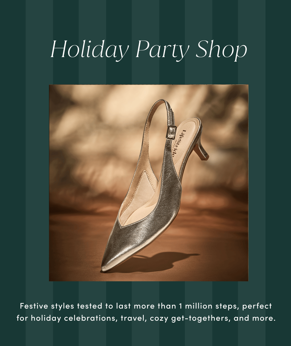 Holiday party shop