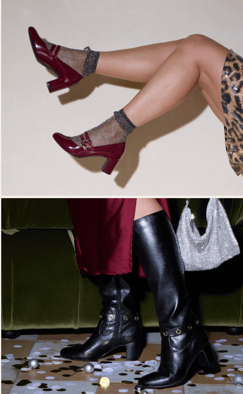 Moving GIF of models wearing LifeStride shoes