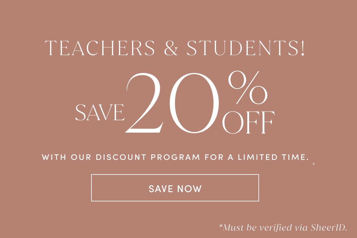 ve 20% off with our discount program for a limited time save now must be verified via SheerID