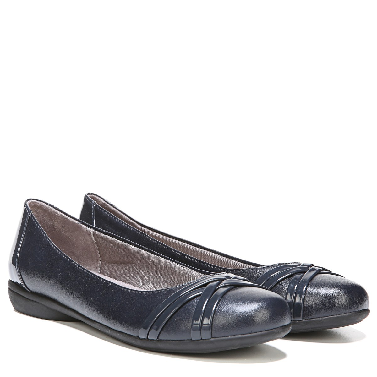 lifestride patent leather flats