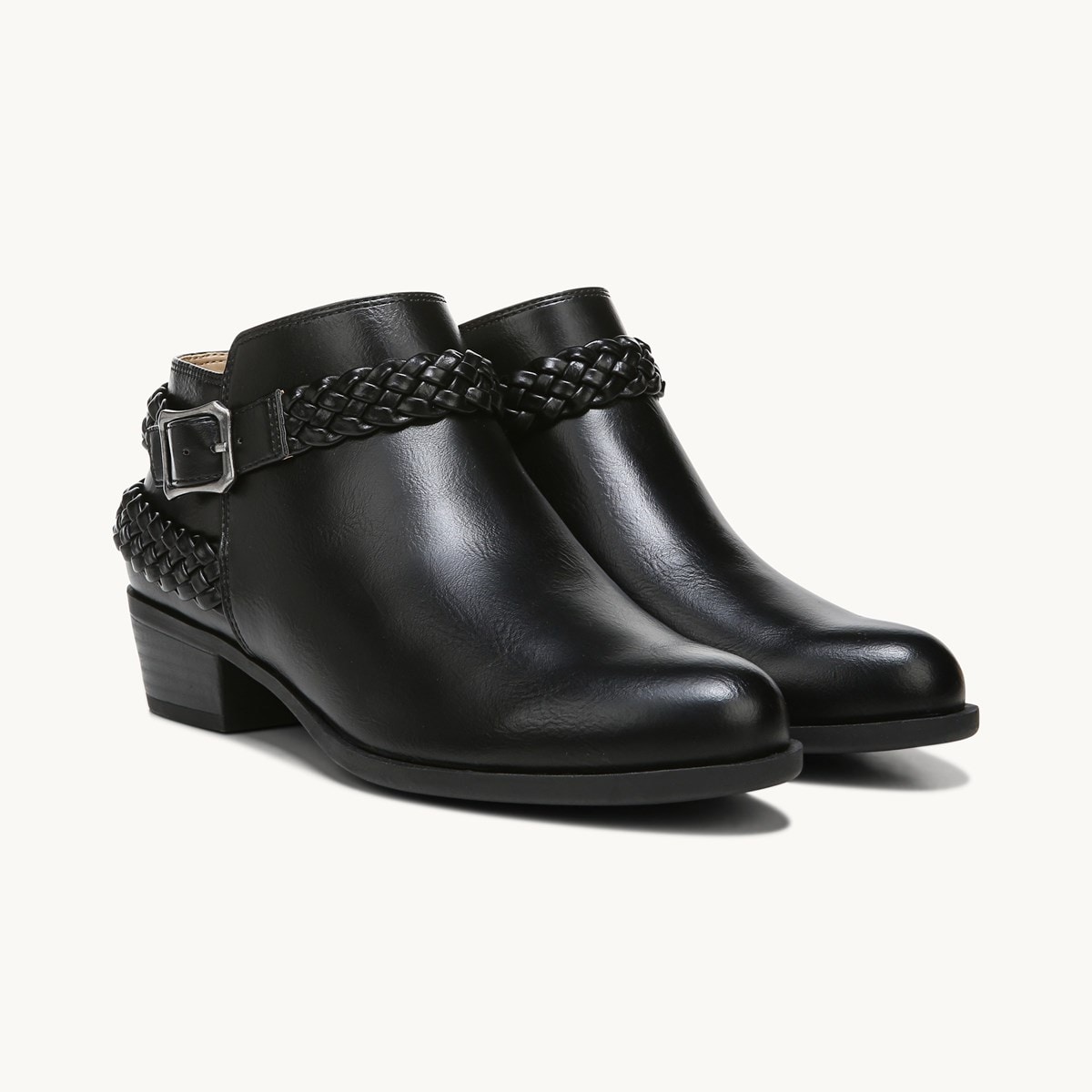 lifestride black booties