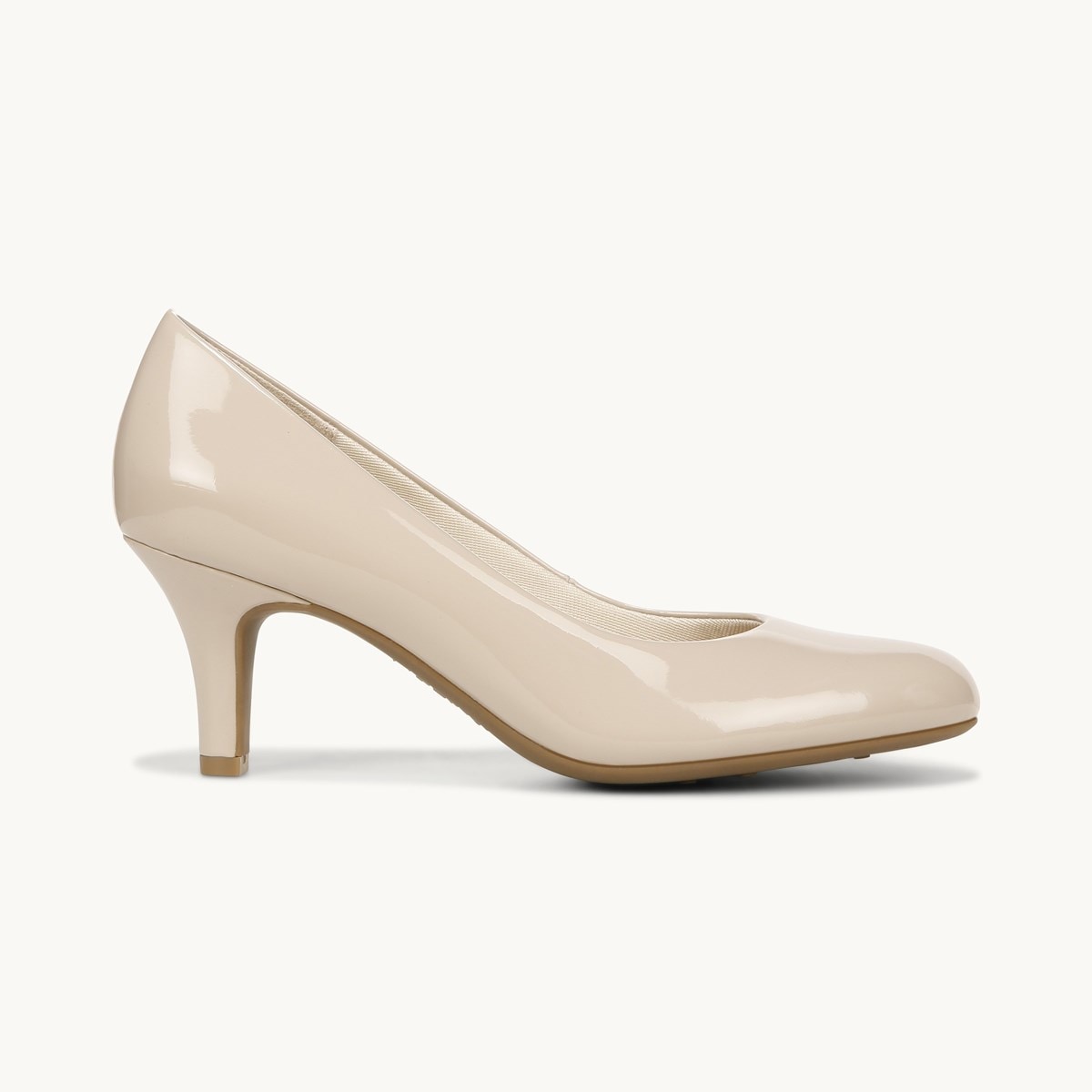 lifestride taupe pumps