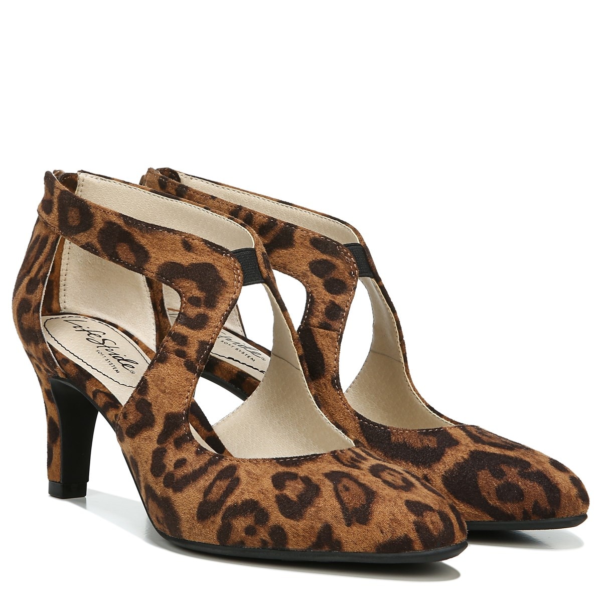 lifestride gold heels