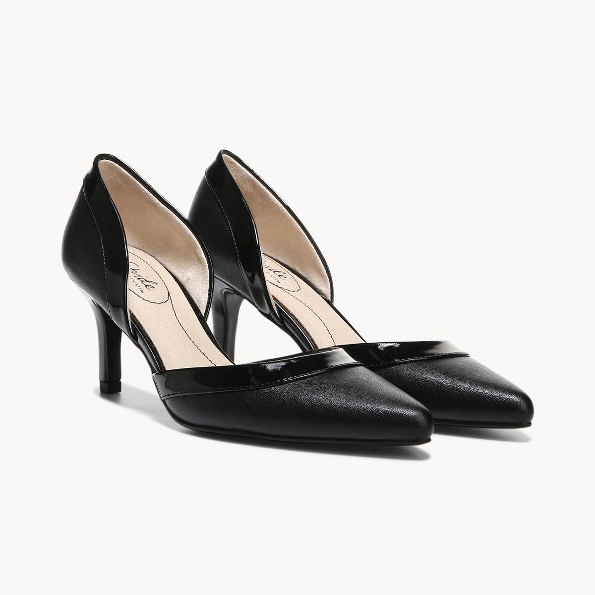 lifestride patent leather pumps