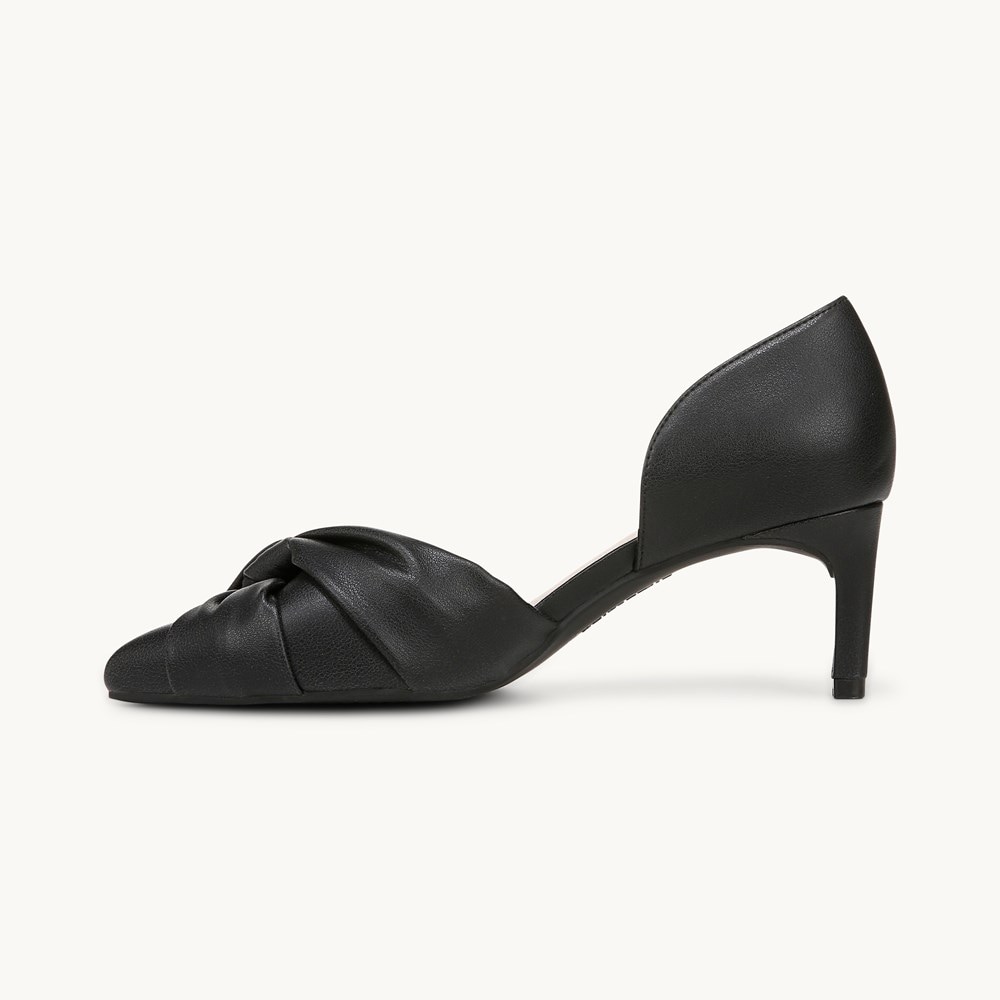 (取寄) ライフストライド レディース アビー LifeStride women Abby Black Faux Leather LifeStride Abby Pump | Womens Heels