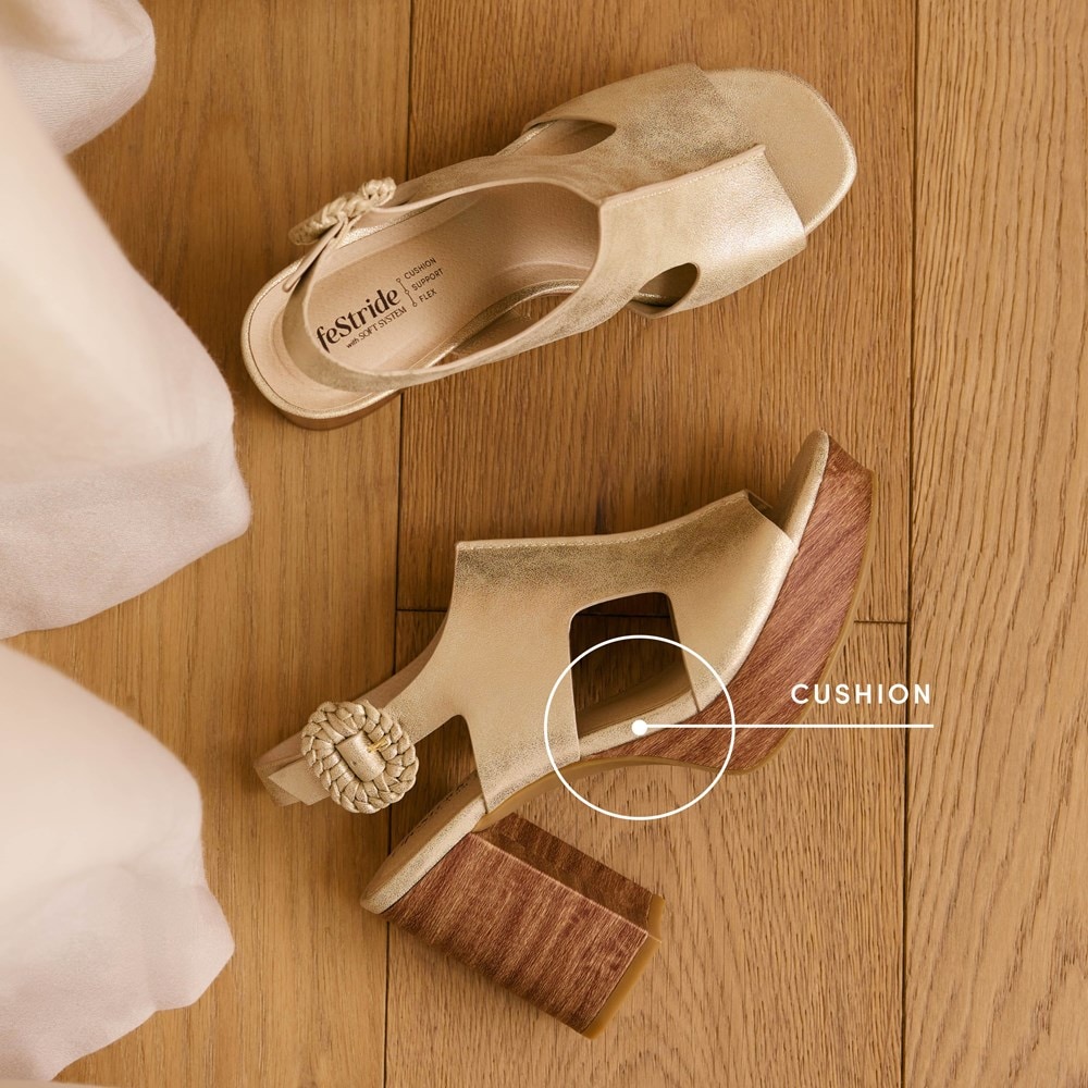 LifeStride Audra Block Heel Sandal | Womens Heels