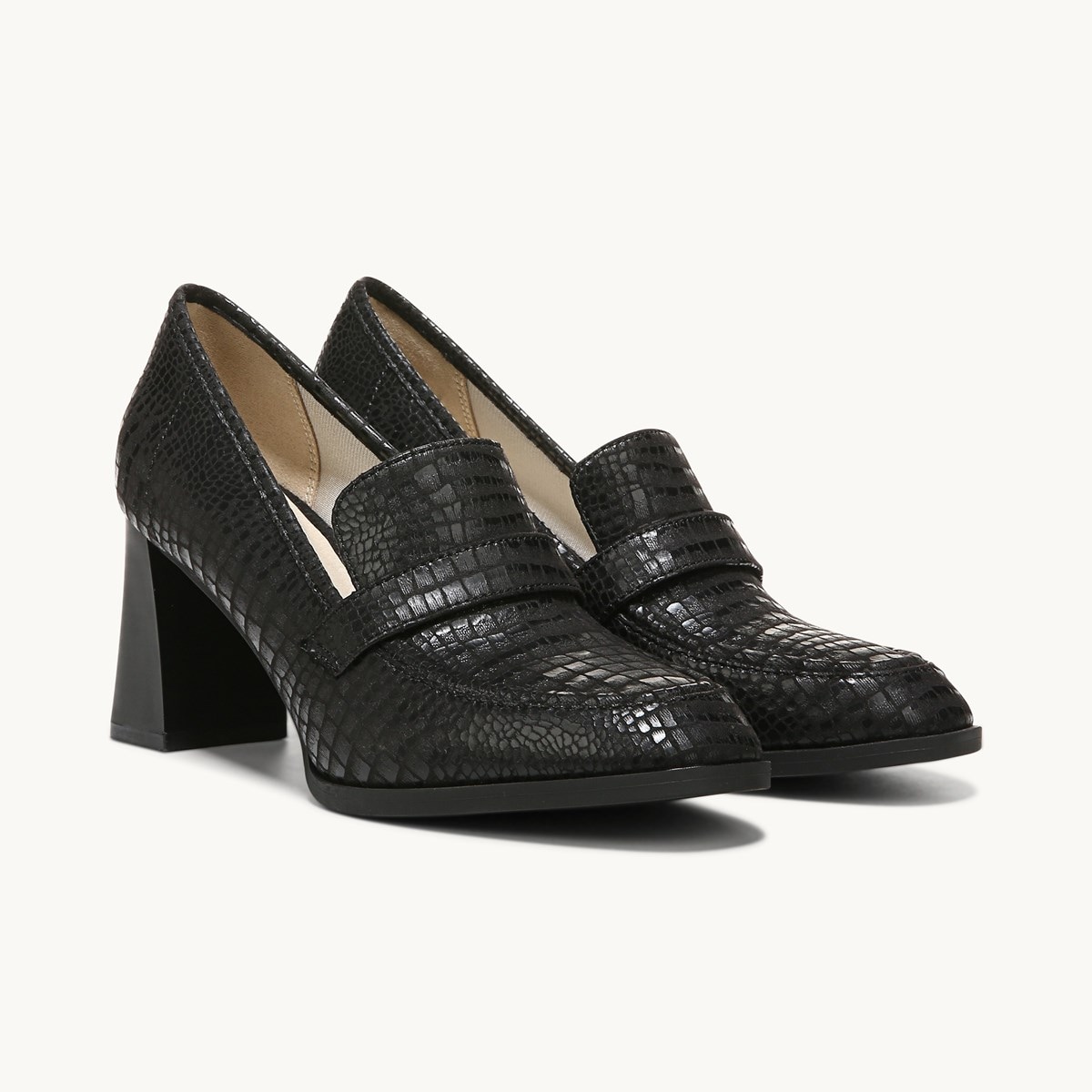 Forkludret Byen Stænke LifeStride Farrah Block Heel Loafer | Womens Heels