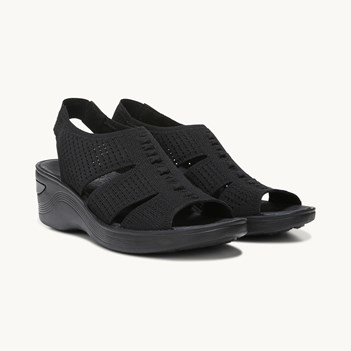 LifeStride Double Up Slingback Wedge Sandal Womens Sandals