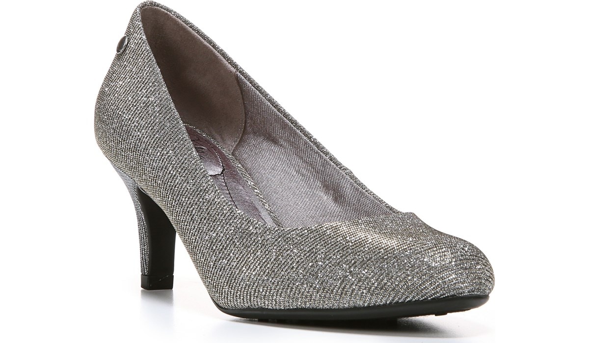 lifestride grey pumps