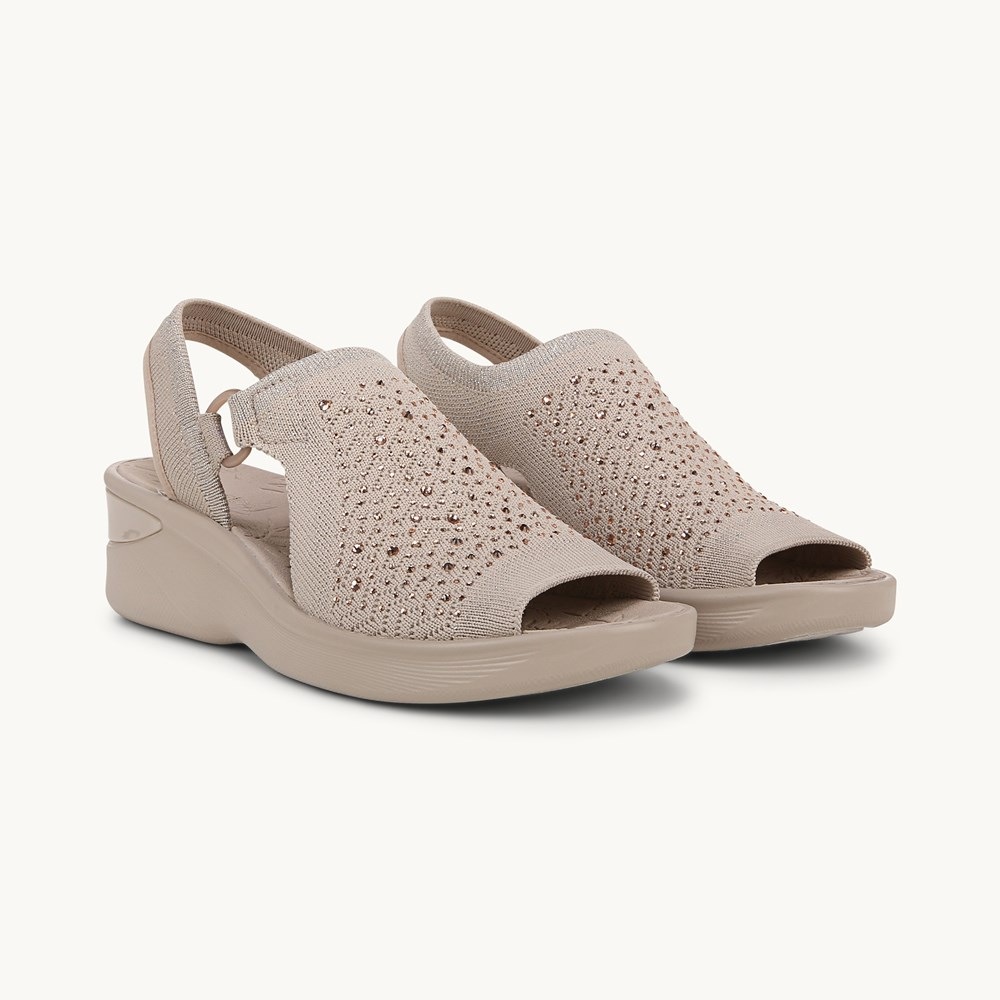 LifeStride Star Bright Slingback Wedge Sandal Womens Sandals