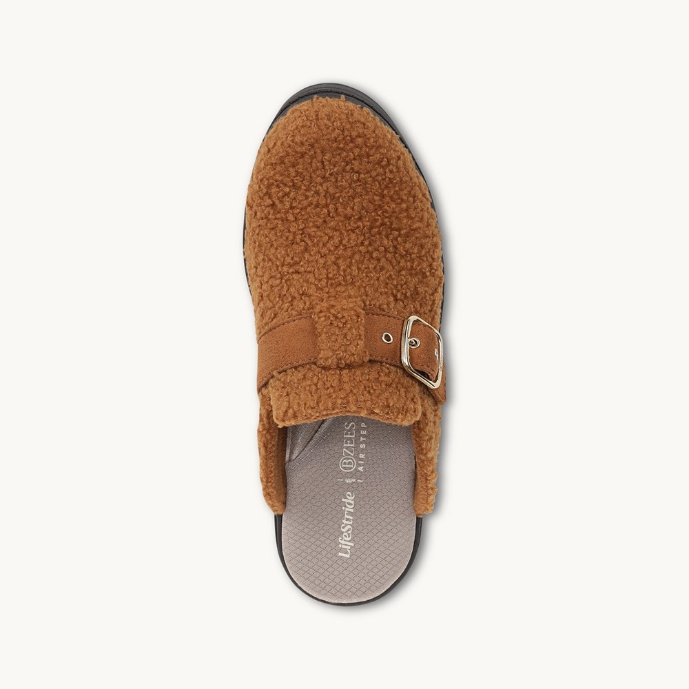 (取寄) ライフストライド レディース シューズ LifeStride women Vibe-cozy Mule/Clog Shoes Tan LifeStride Vibe Cozy Mule | Womens Flats