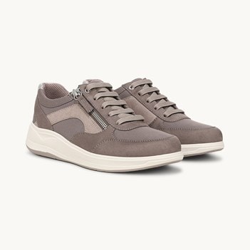 (取寄) ライフストライド レディース ジップ シューズ LifeStride women Teamplayer Zip Shoes Morel Brown 取寄) ライフストライド レディース ジップ シューズ LifeStride women