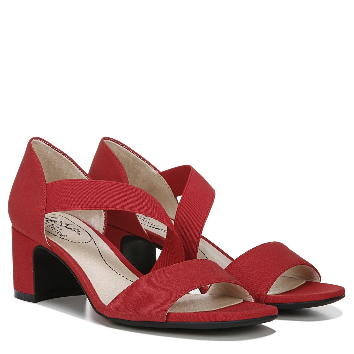lifestride red heels