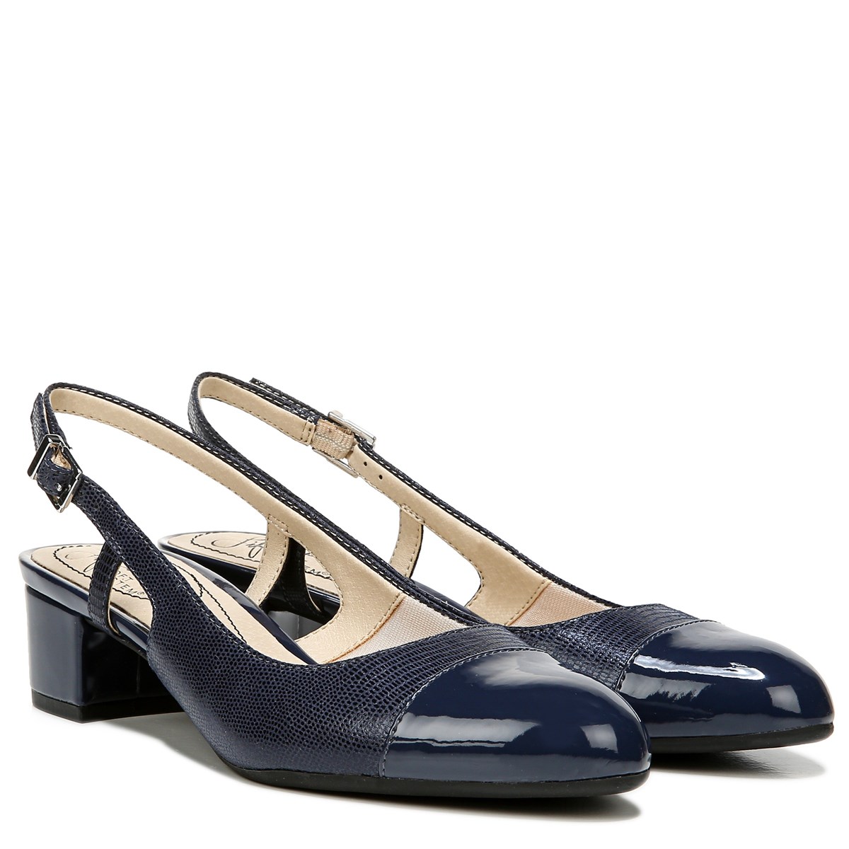 lifestride slingback pumps