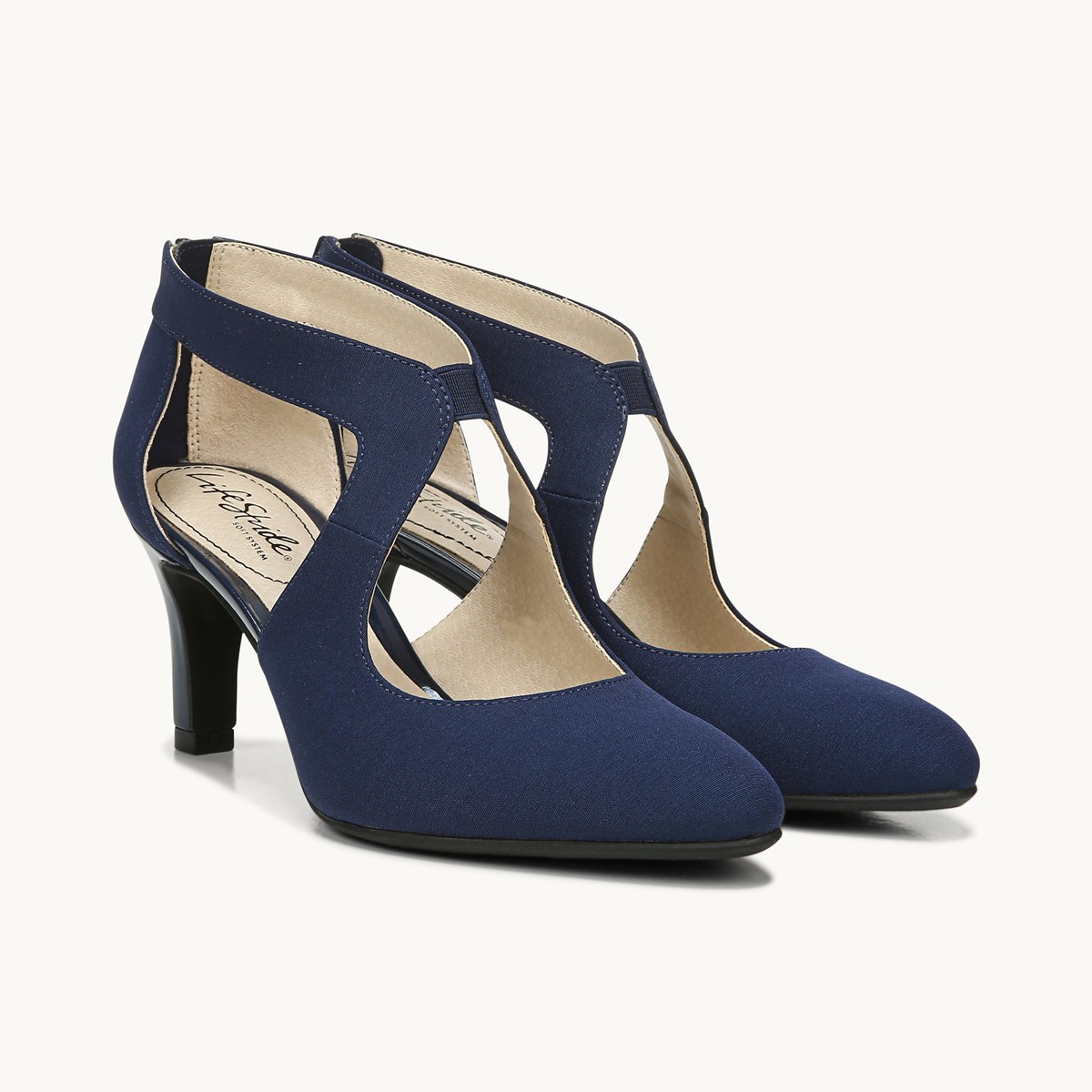 lifestride blue pumps