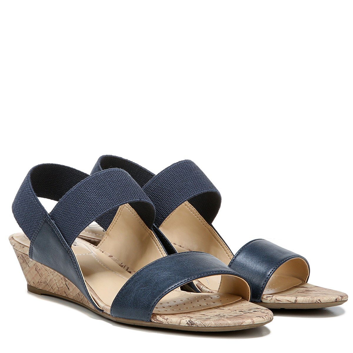 lifestride silver sandals