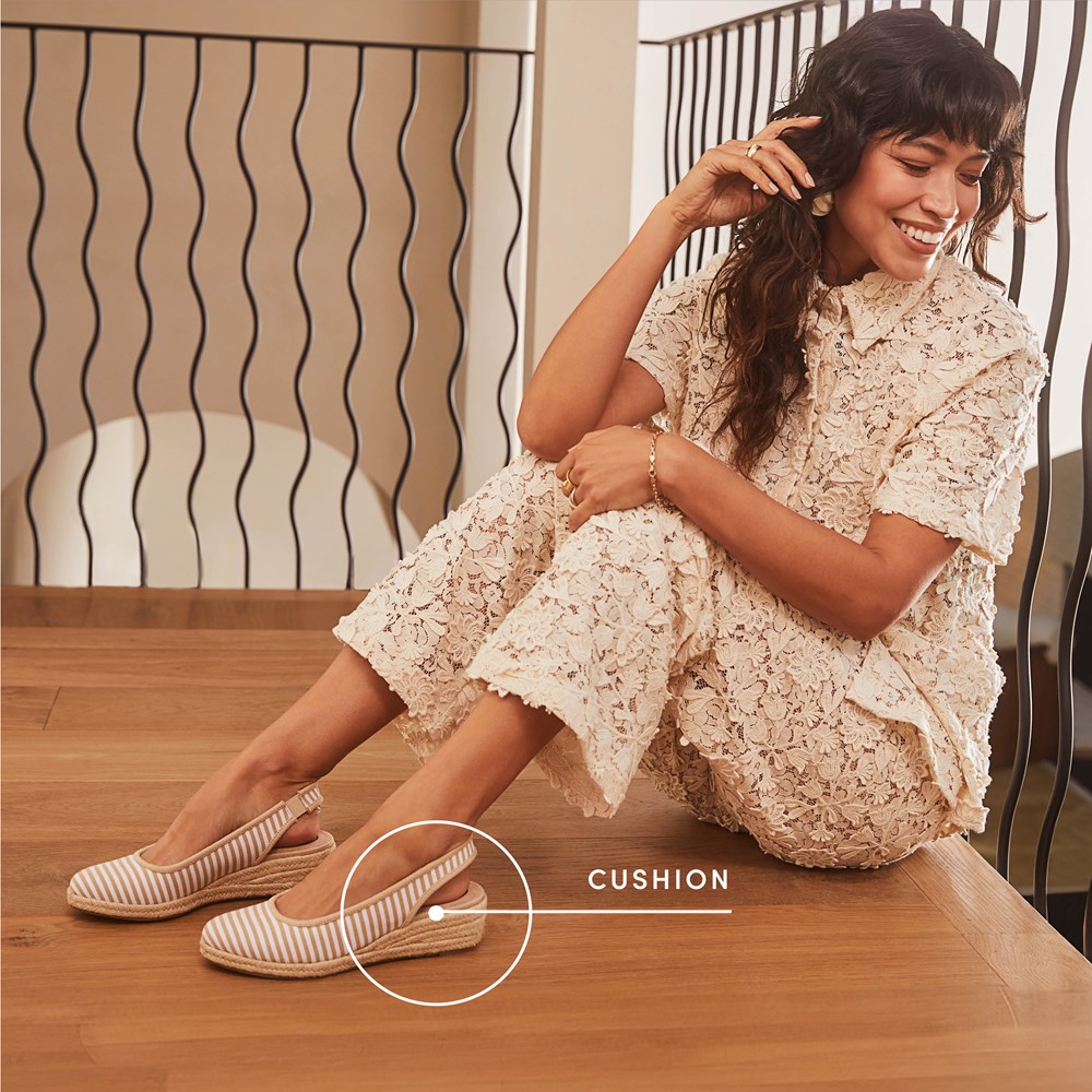 LifeStride Kayden Espadrille Wedge | Womens Heels
