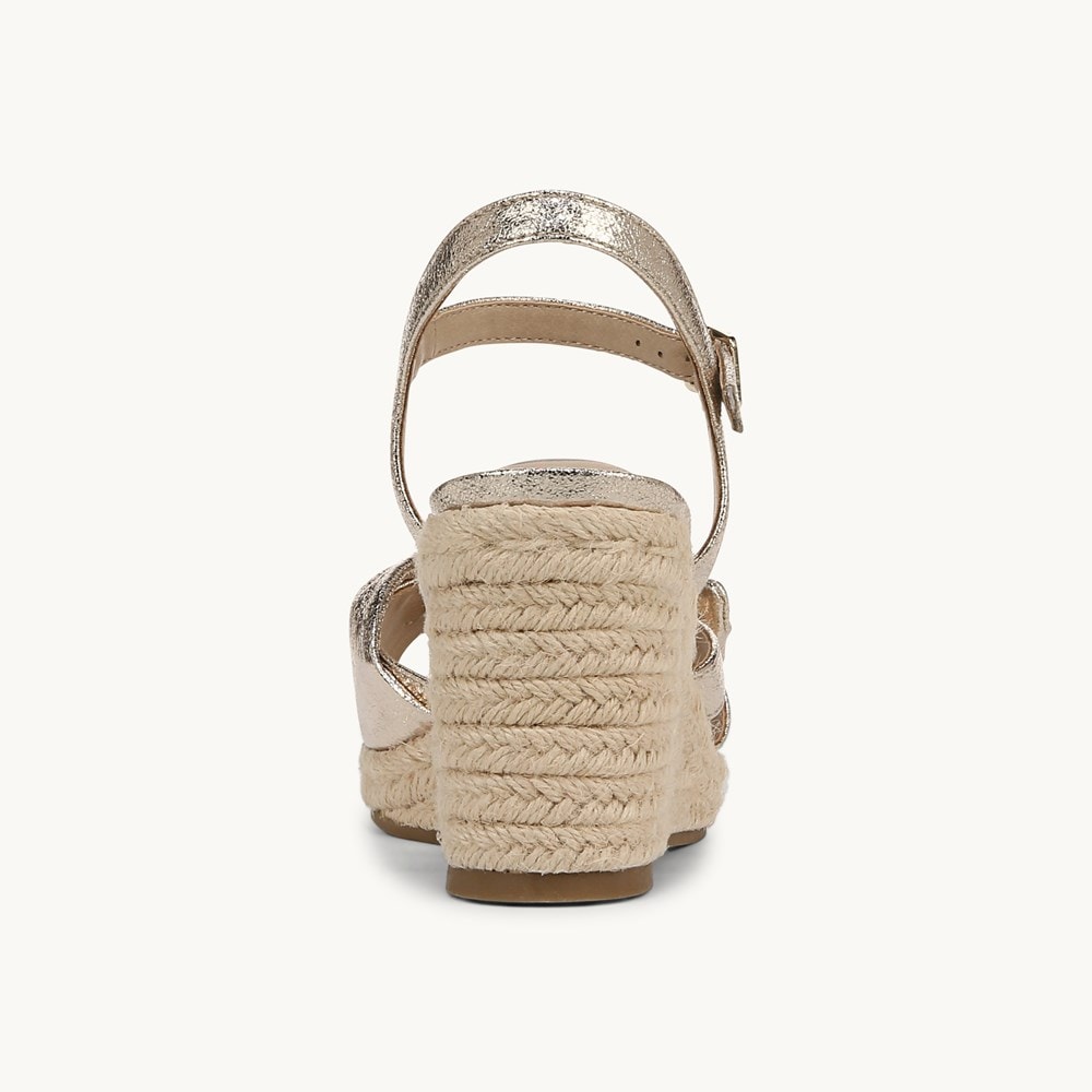 (取寄) ライフストライド レディース タリア LifeStride women Tahlia White Fabric LifeStride Tahlia Wedge Dress Sandal | Womens Heels