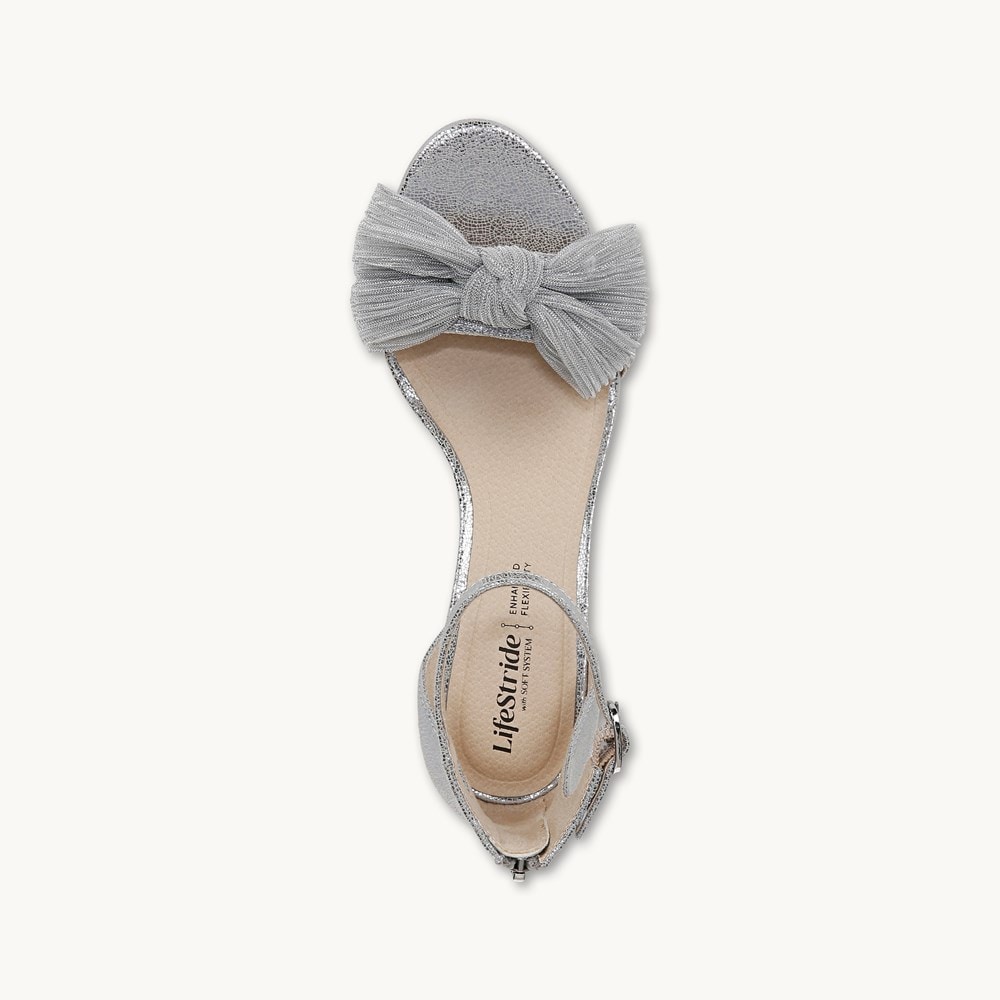 LifeStride Florence Bow Dress Sandal | Womens Heels