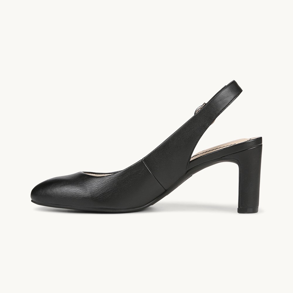 Lifestride peep toe best sale slingback heels