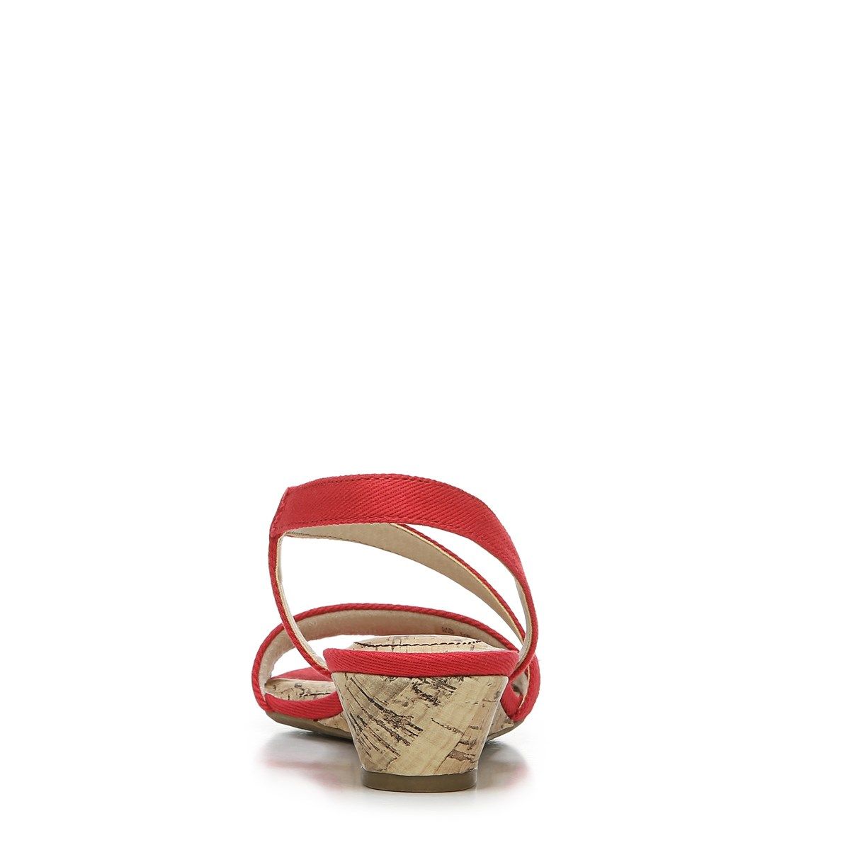 LifeStride.com | LifeStride Yasmine Wedge Sandal in Red Fabric