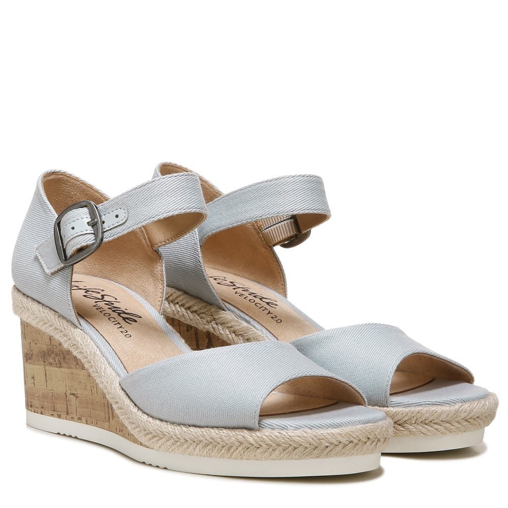Go for it online wedge sandal