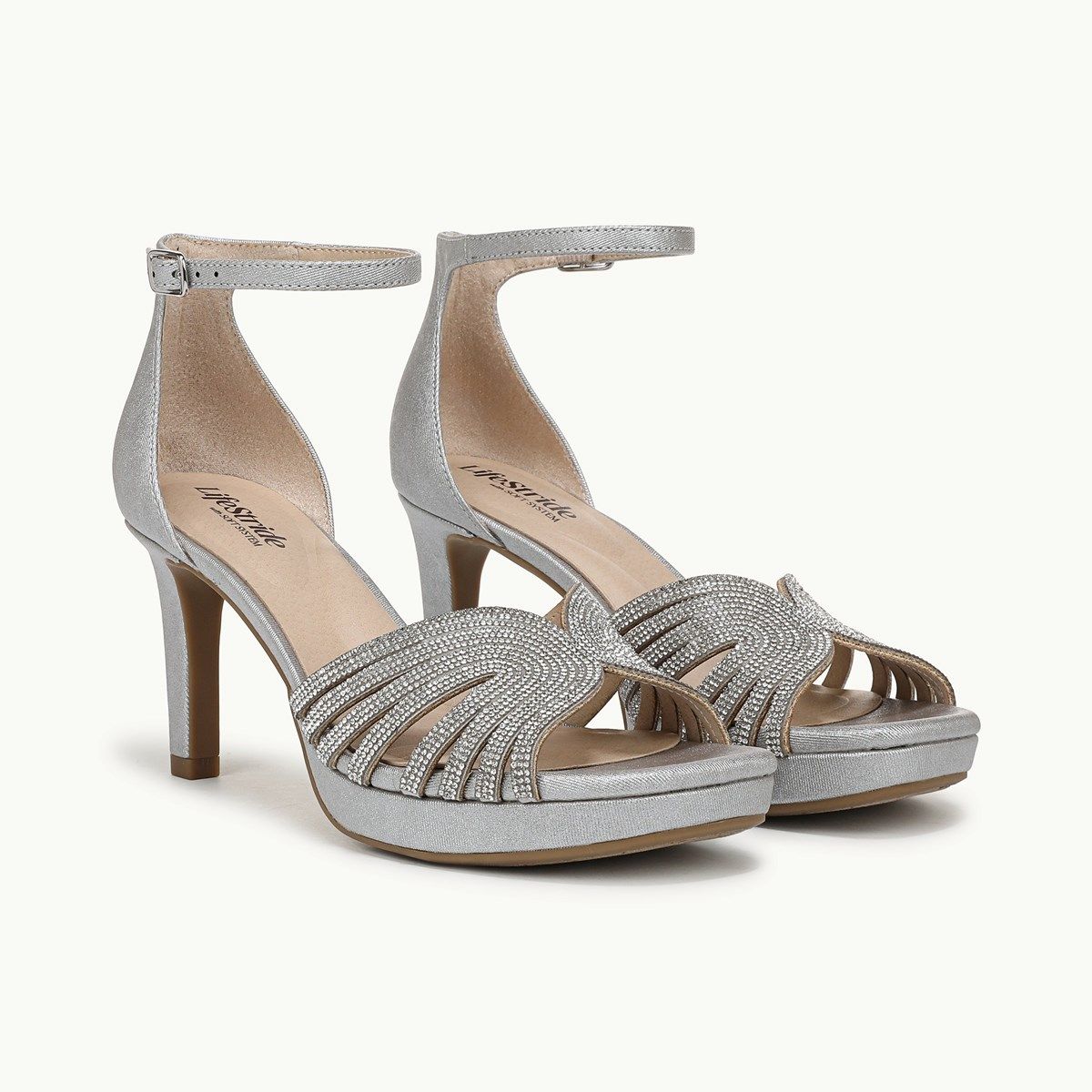 ladies silver dress shoes Womens Rhinestone Heeled Wedding Court Shoes 9.5CM Pointed High Heels Work Job Bridesmaid Party Slingback Pumps, Sblue, 4.5 UK fashion and personality 5 Wholesale Ladies Silver Sequin Pointed