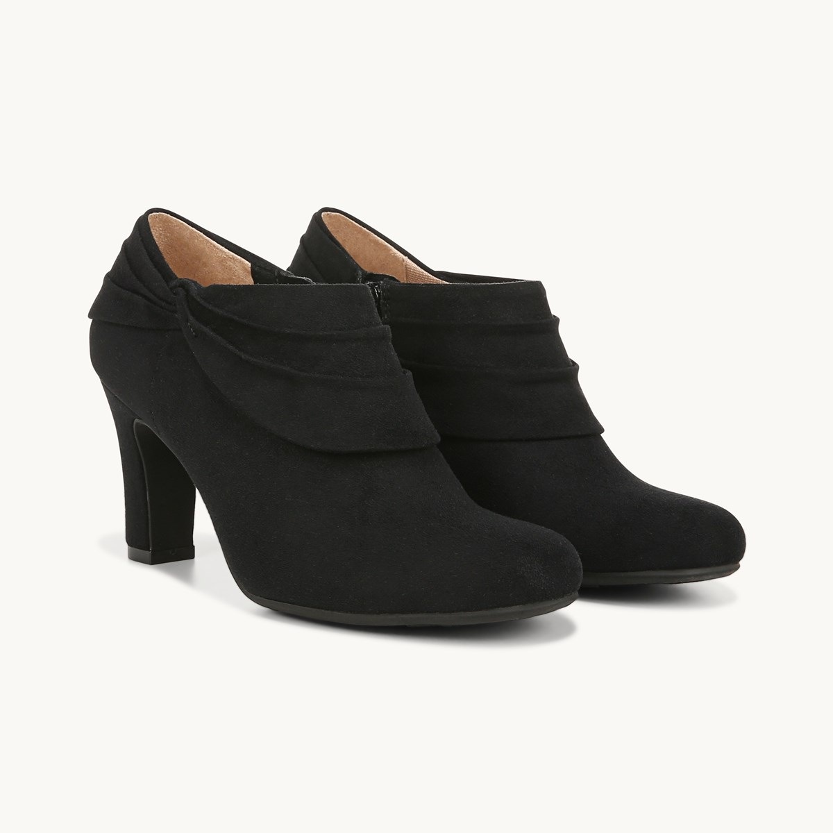 lifestride black booties