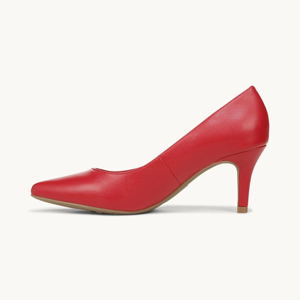 Women All-match Wedding High Heel Shoes Pointed Toe Solid Color Women  Leather Pumps Red Bottom Women Super High Heels