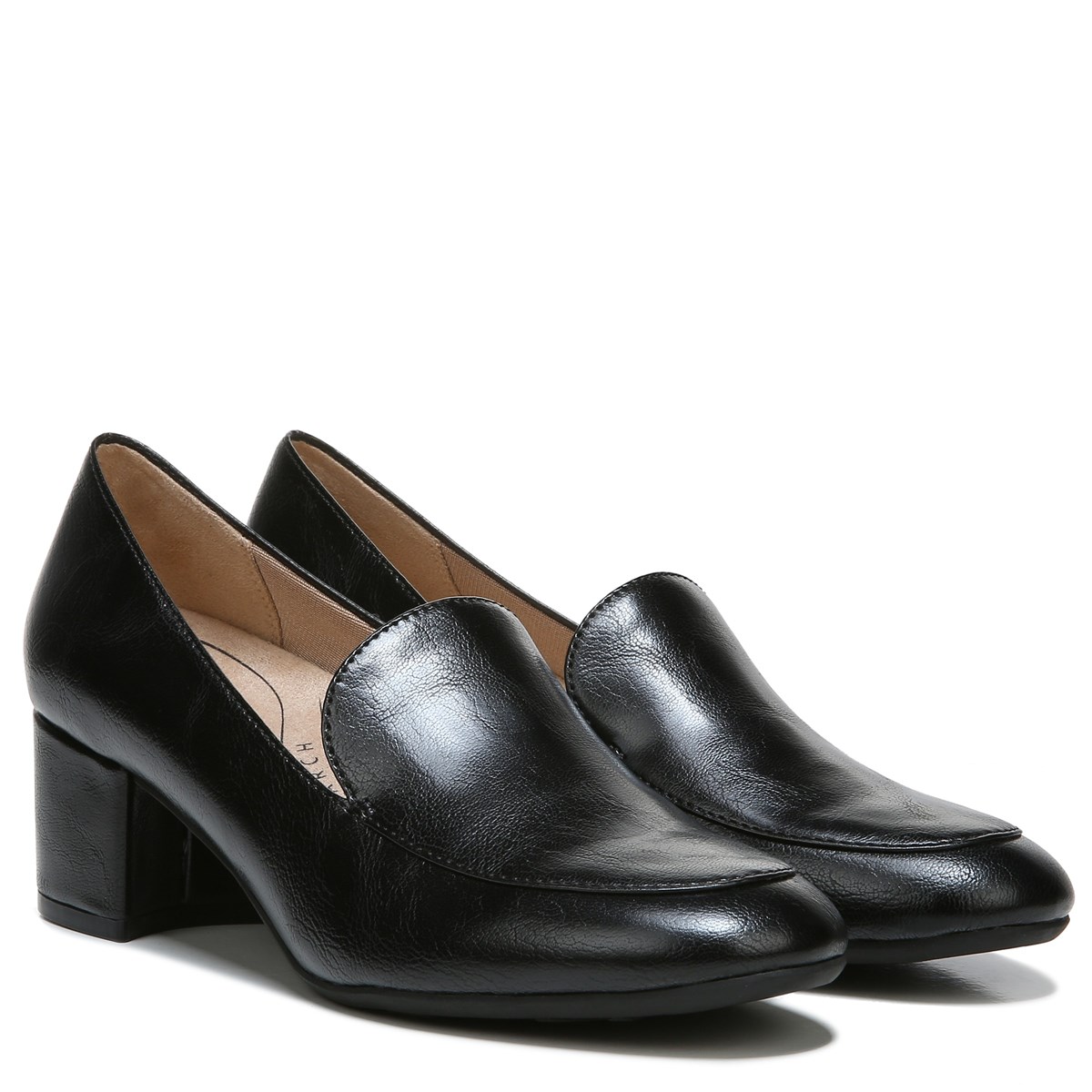 LifeStride Trixie Pump in Black Microsuede