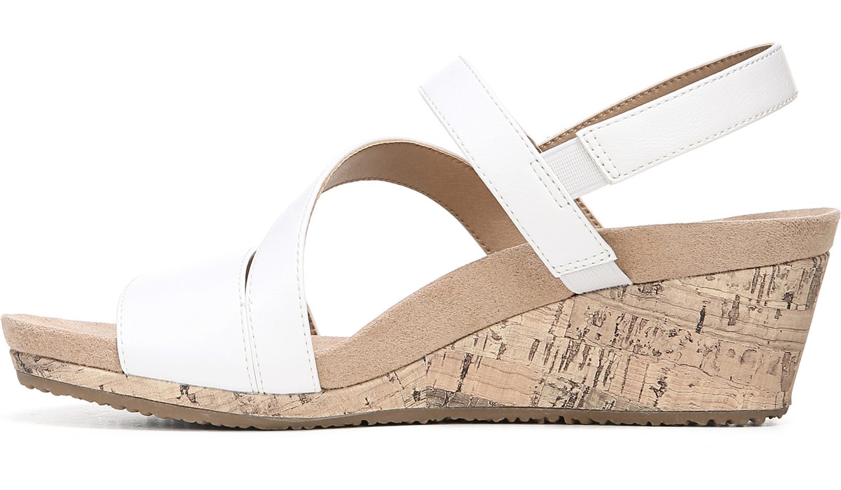 lifestride milly women's wedge sandals