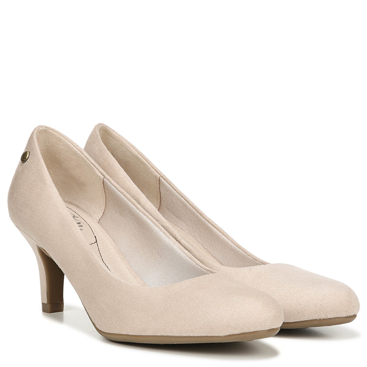 lifestride taupe pumps