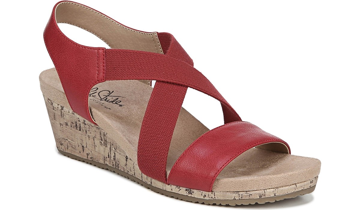 lifestride red sandals