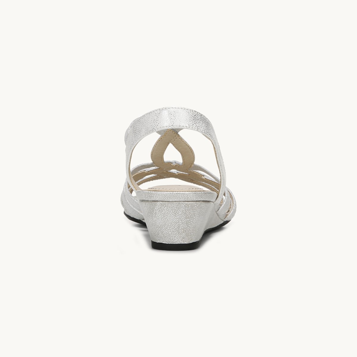lifestride silver shoes