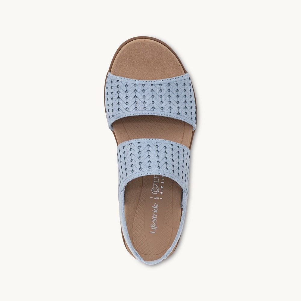 LifeStride Festive Slingback Wedge Sandal Womens Sandals