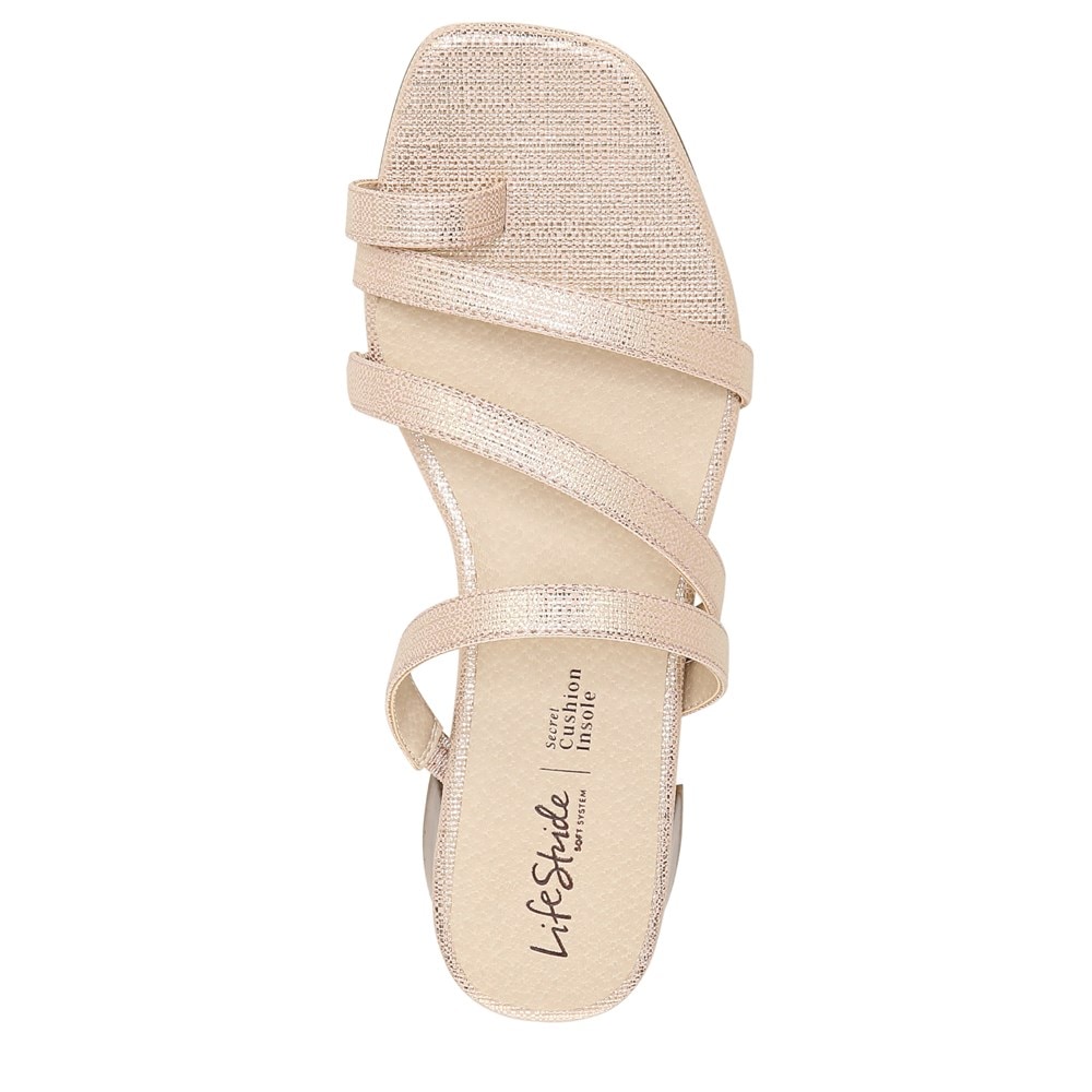 Jasmine Strappy Slide Sandal