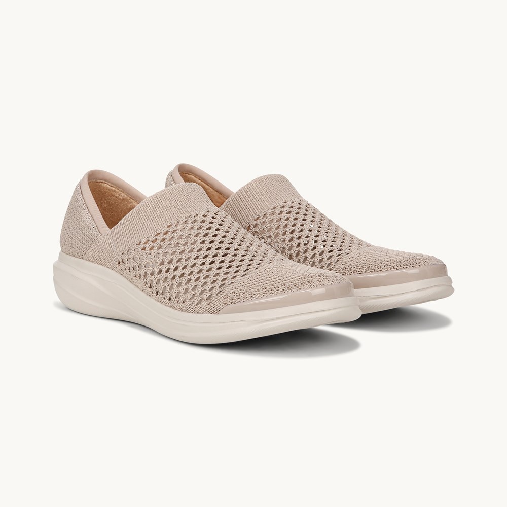 Bzees Lifestride Slip On Shoes LifeStride Charlie Knit Slip On