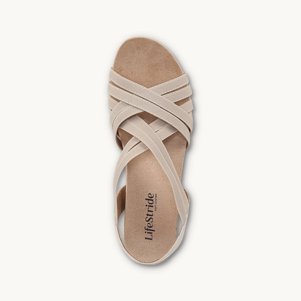 LifeStride Mallory Wedge Sandal Womens Sandals