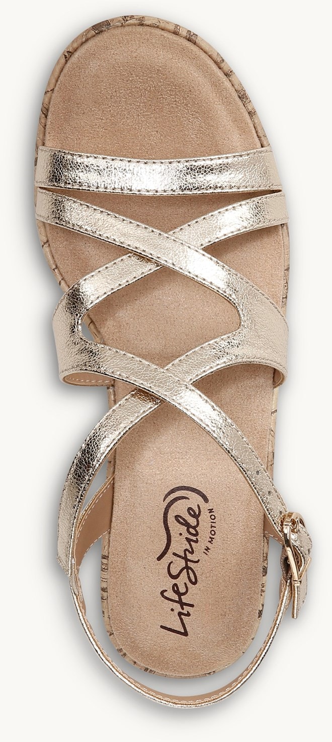 LifeStride Bailey Platform Sandal Womens Heels