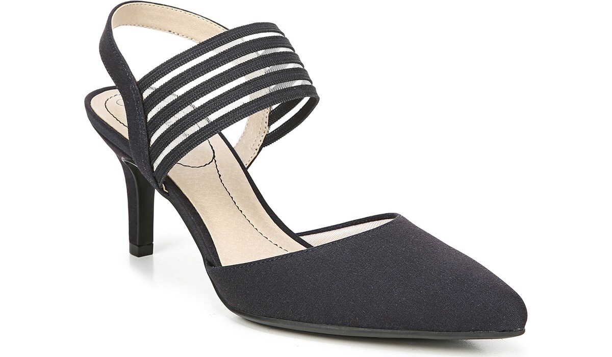 lifestride navy heels