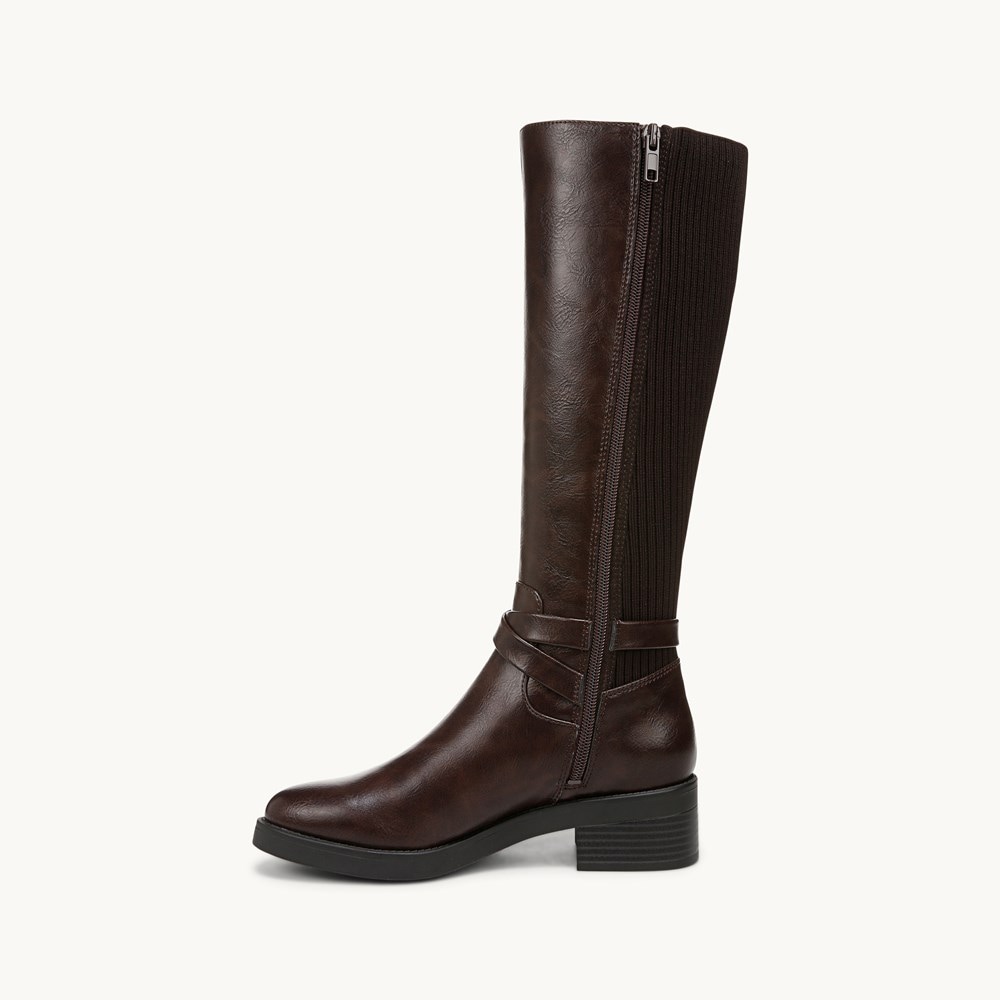 LifeStride Brittany Boot Women s Dark Brown Size 7 Boots