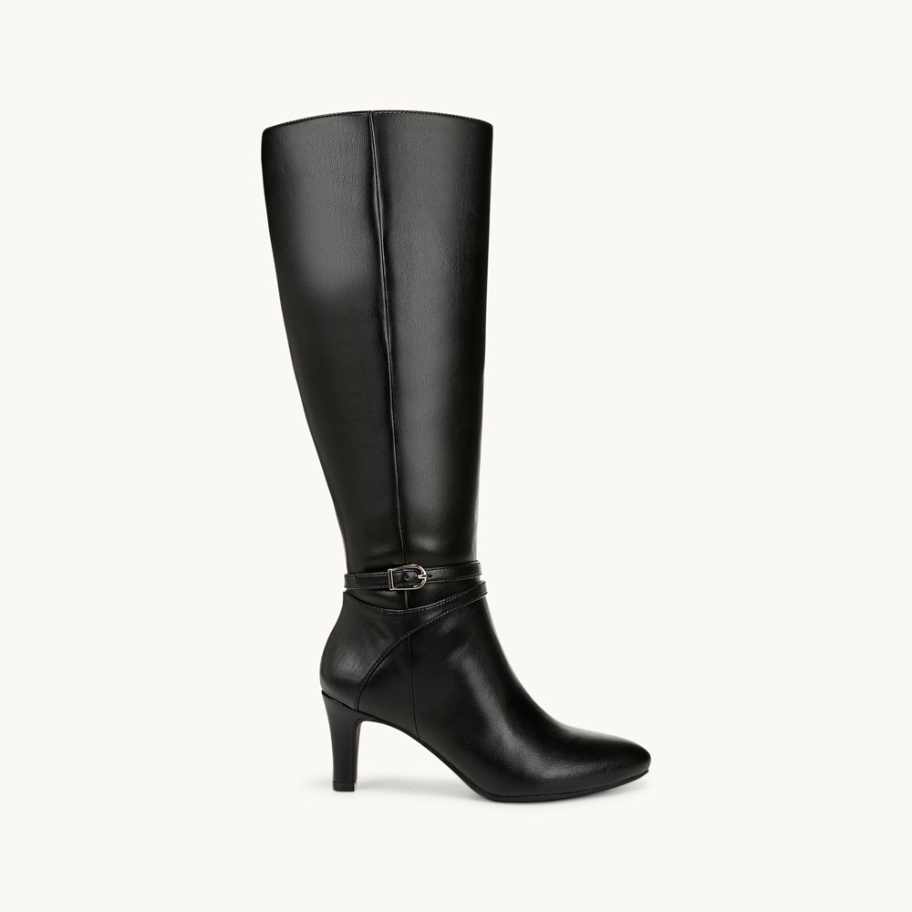 【CLANE】STRAIGHT KNEE HIGH BOOTS Amazon.com: Elisabet Tang 4 inch Women's Knee High Long